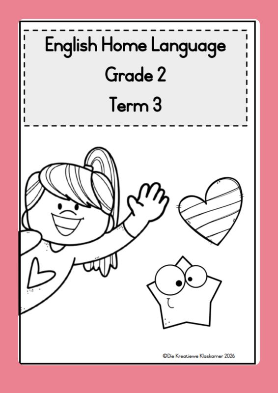 English Home Language Grade 2 Term 3 - Planning &amp; Workbook (2026)