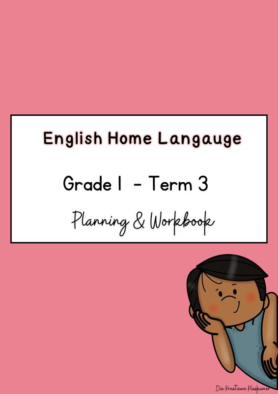 (2026) English Home Language Grade 1 Term 3 - Planning &amp; Workbook