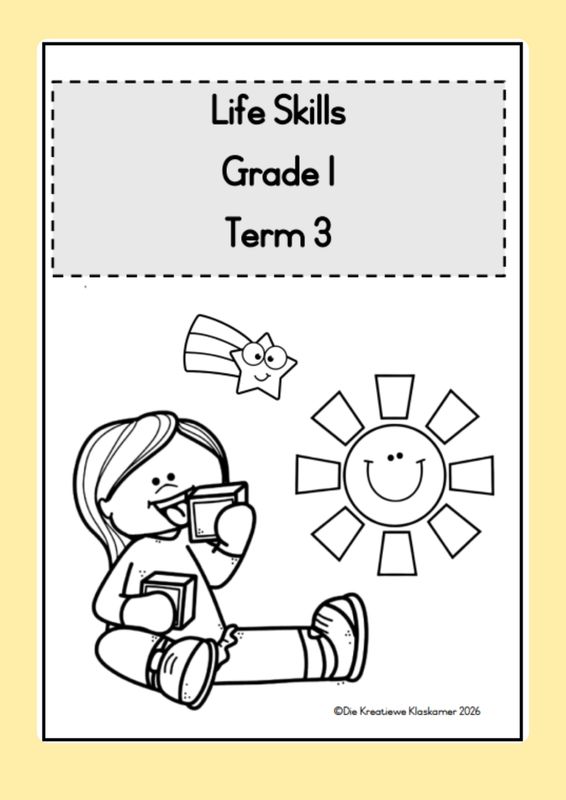 (2026) Life Skills Grade 1 Term 3 - Planning &amp; Workbook