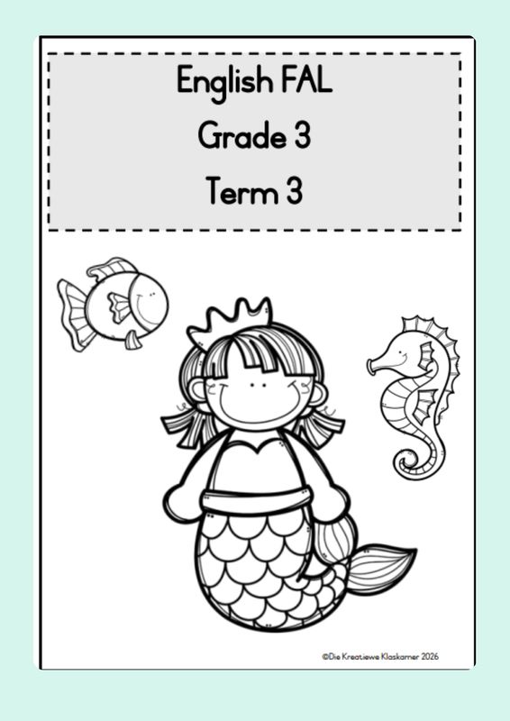 English First Additional Language Grade 3 Term 3 - Planning &amp; Workbook (2026)