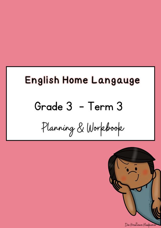 English Home Language Grade 3 Term 3 - Planning &amp; Workbook (2026)