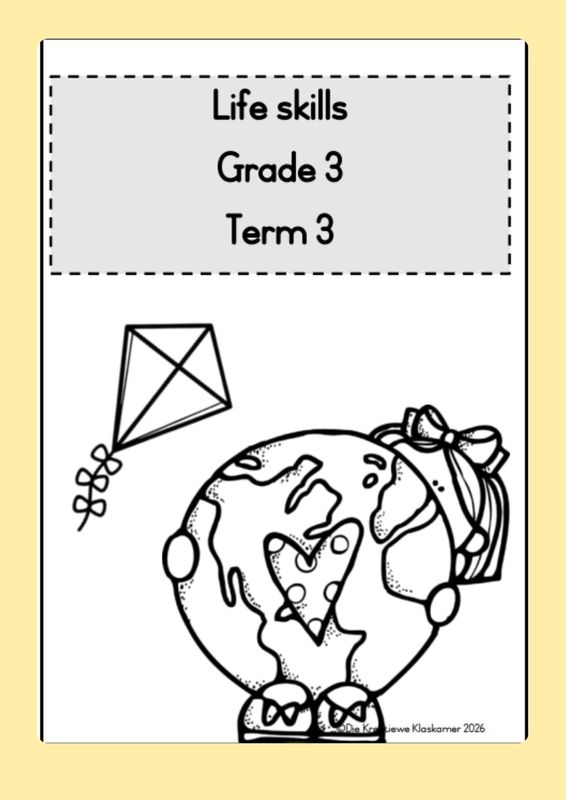 Life Skills Grade 3 Term 3 - Planning &amp; Workbook (2026)