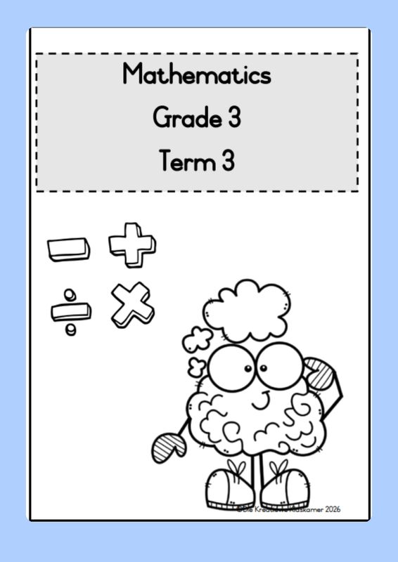 Mathematics Grade 3 Term 3 - Planning &amp; Workbook (2026)