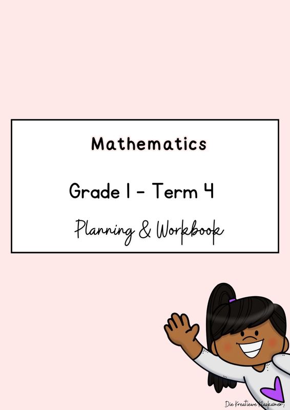 [2026] Mathematics Grade 1 Term 4 - Planning &amp; Workbook