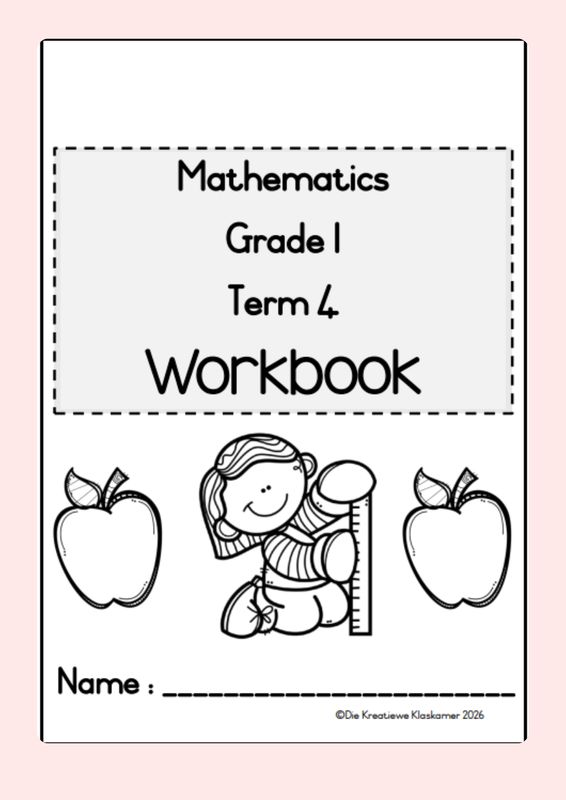 [2026] Mathematics Grade 1 Term 4 - Planning &amp; Workbook