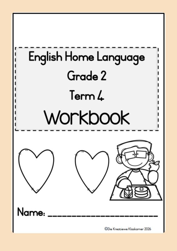 [2026] English Home Language Grade 2 Term 4 - Planning &amp; Workbook