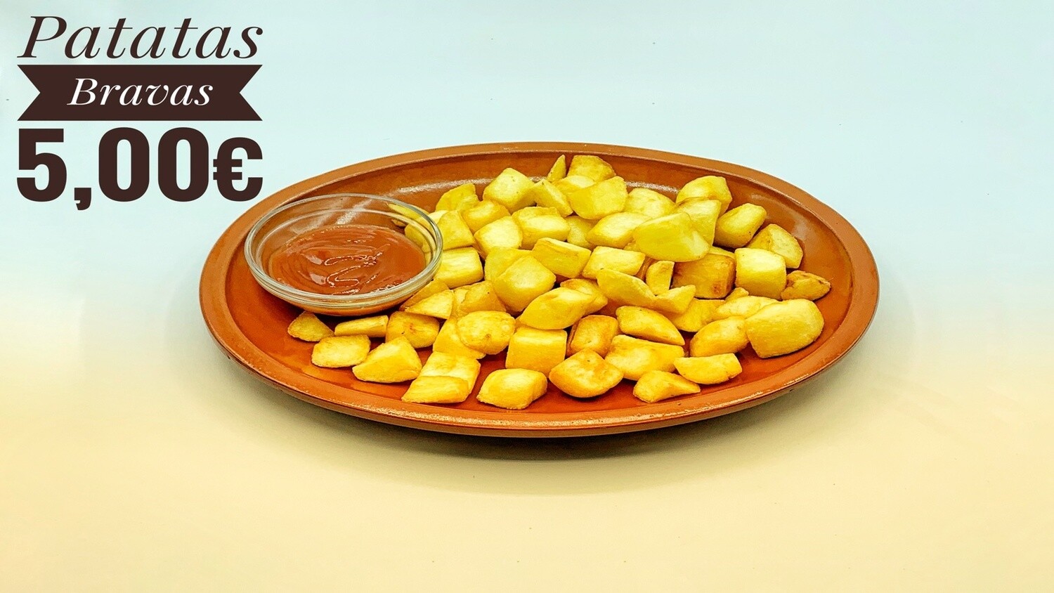 Patatas bravas o con alioli Patatas bravas o con alioli