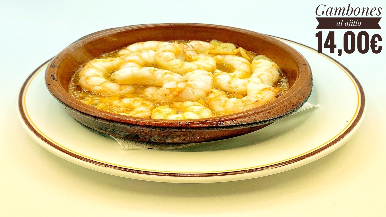 Gambones al ajillo Gambones al ajillo