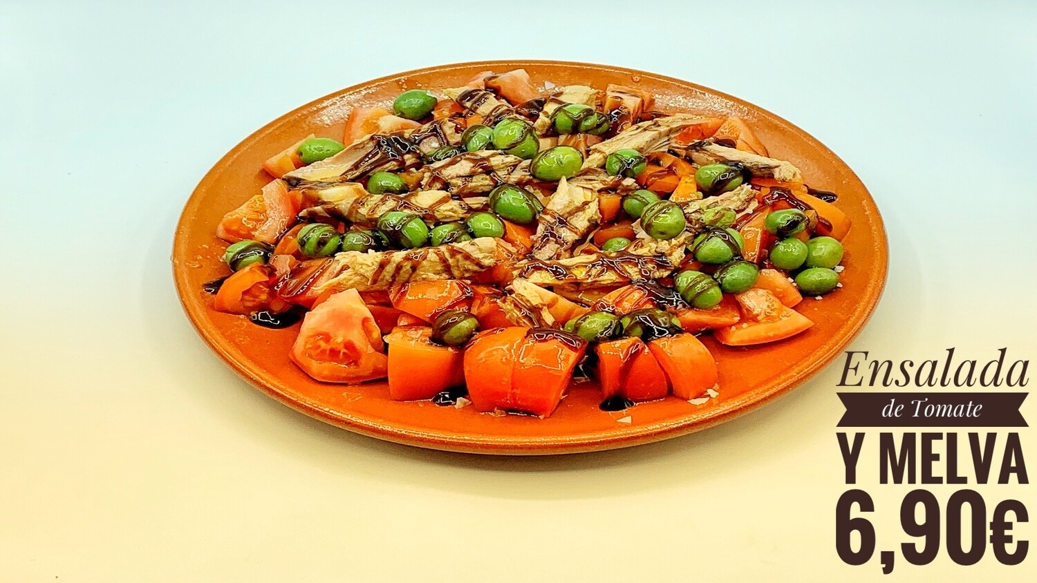 Ensalada de tomate y melva al balsámico Ensalada de tomate y melva al balsámico