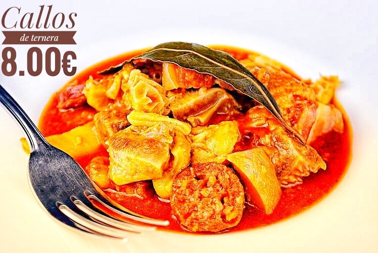 Callos de ternera en salsa Callos de ternera en salsa