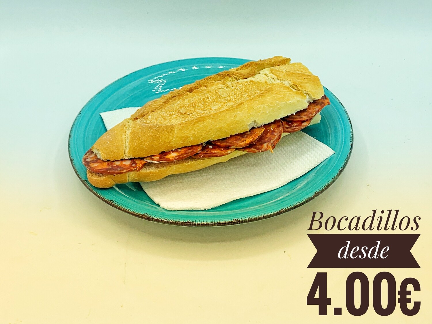 Bocadillo a su gusto Bocadillo a su gusto