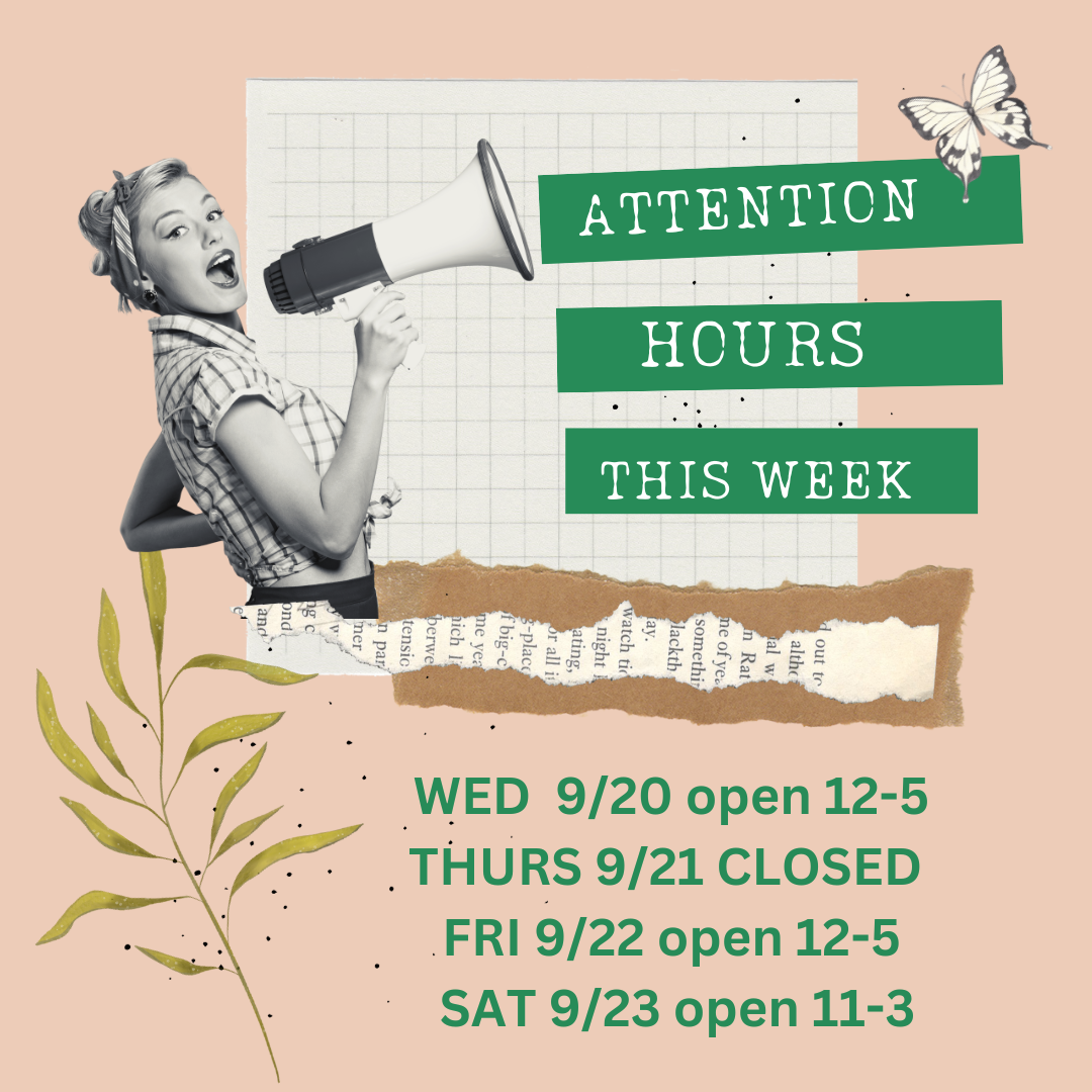 Special Hours This Week