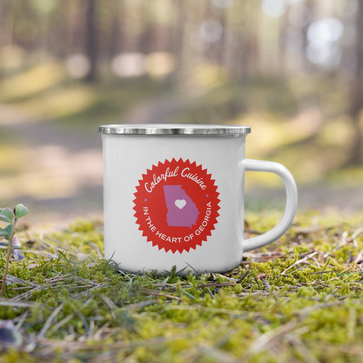 Macon Enamel Mug