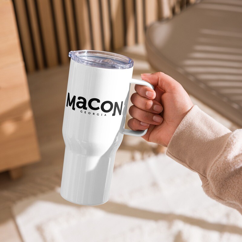 Macon Travel Mug with a handle