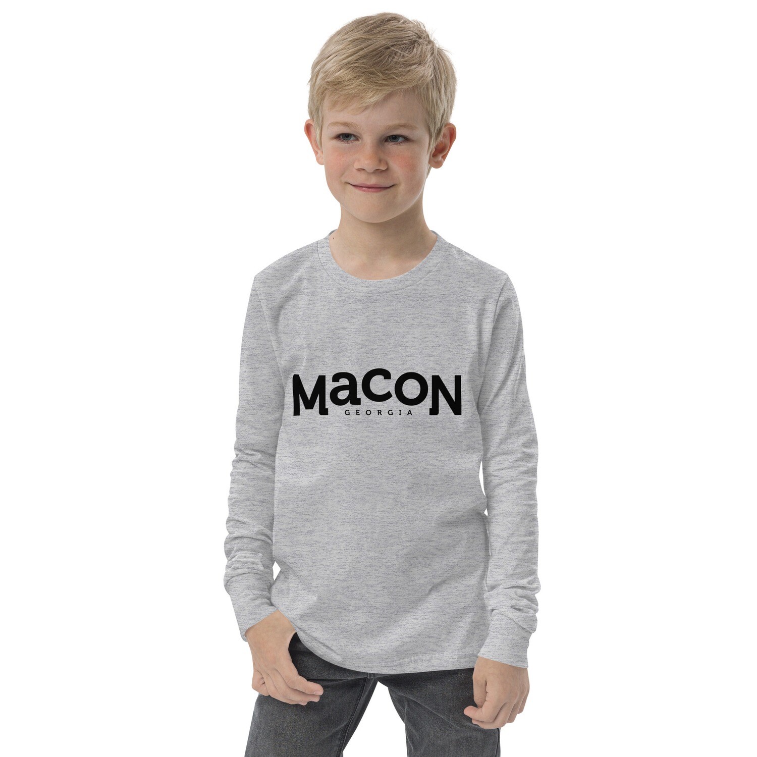 Macon Youth Long Sleeve Tee