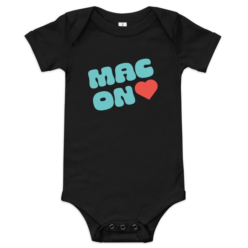 Love Macon Baby Onesie