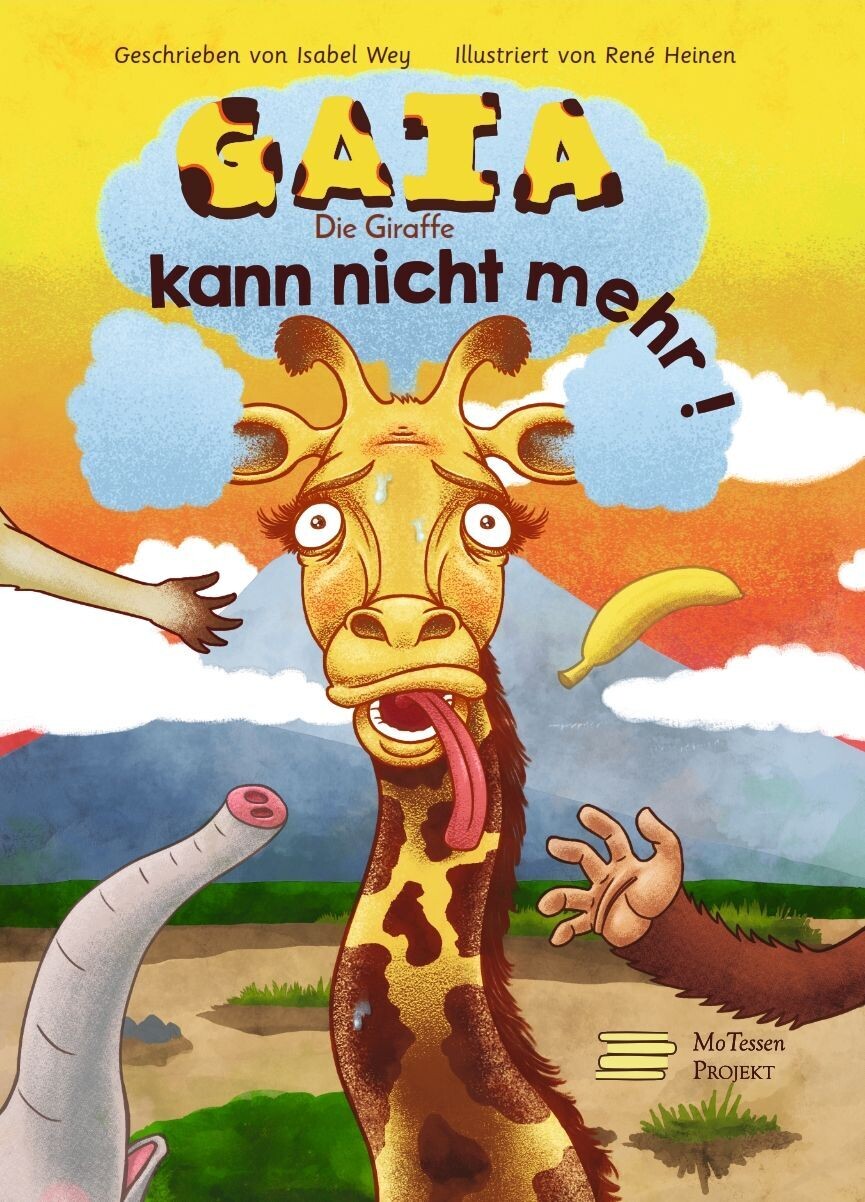 Gaia, die Giraffe, kann nicht mehr