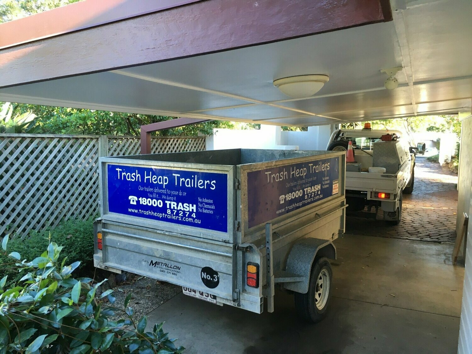 Trash Heap Trailer - 5 Day Hire