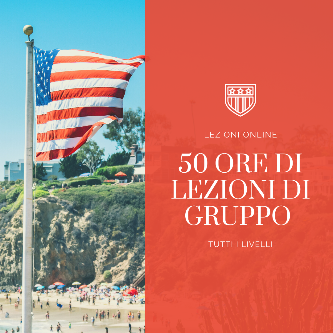 CORSO SEMESTRALE ON LINE DI GRUPPO IN LINGUA INGLESE  (tutti i livelli (A1/A2/B1/B2/C1)