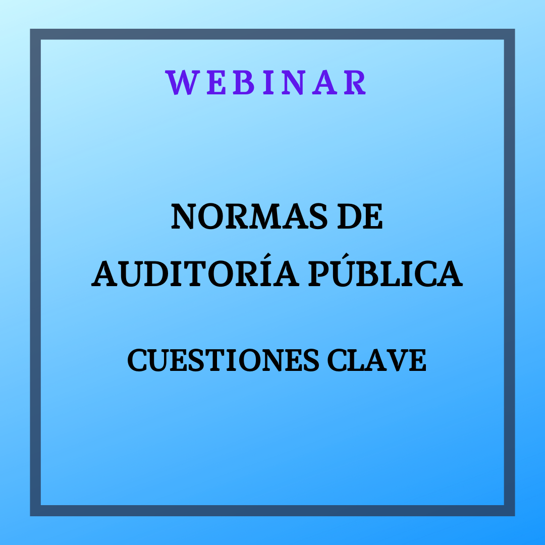 Normas de Auditoría Pública. Cuestiones clave. 23 junio 2025