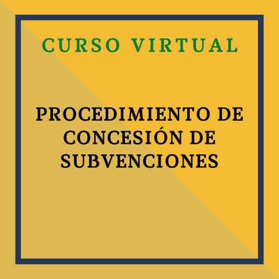 PROCEDIMIENTO DE CONCESIÓN DE SUBVENCIONES. 17 de junio 2025