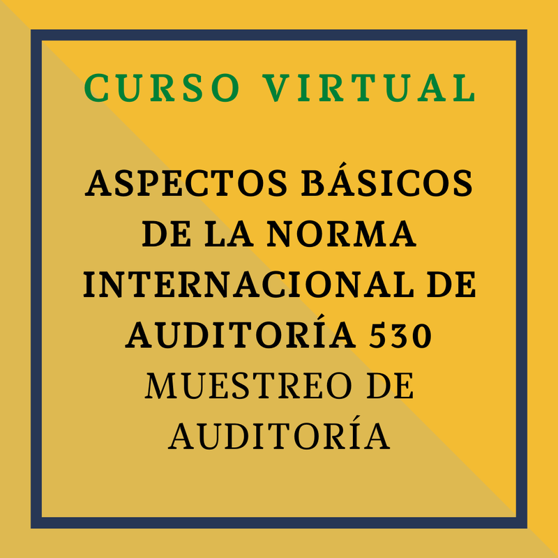 Aspectos básicos de la Norma Internacional de Auditoría 530. Muestreo de Auditoría. 15 de noviembre de 2024