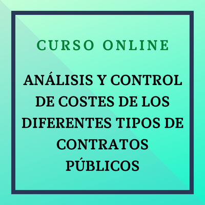 Análisis y control de Costes de los diferentes tipos de Contratos Públicos . 16 de diciembre de 2024 al 12 de enero de 2025