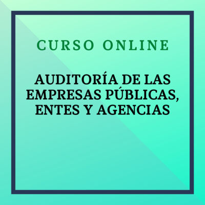 Auditoría de Empresas Públicas, Entes y Agencias. Del 9 de junio al 6 de julio