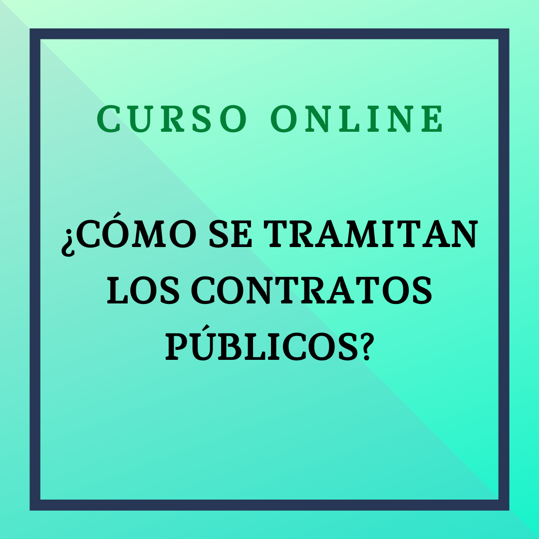 ¿Cómo se tramitan los contratos Públicos?. Del 6 octubre - 2 noviembre de 2026