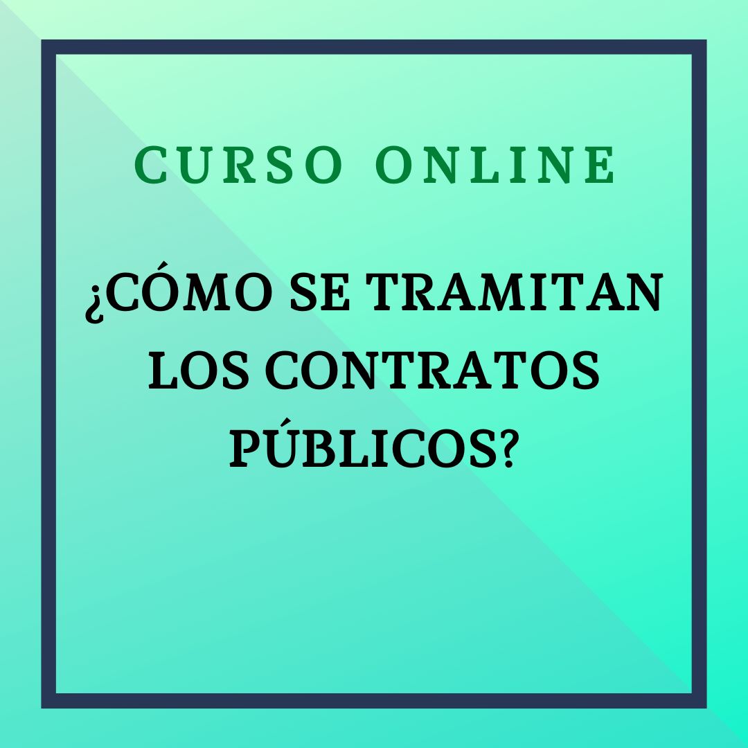 ¿Cómo se tramitan los contratos Públicos?. Del 6 octubre - 2 noviembre de 2026