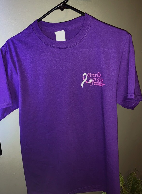 Brielle Grace logo shirt Purple color
Her fight is our fight! Donation