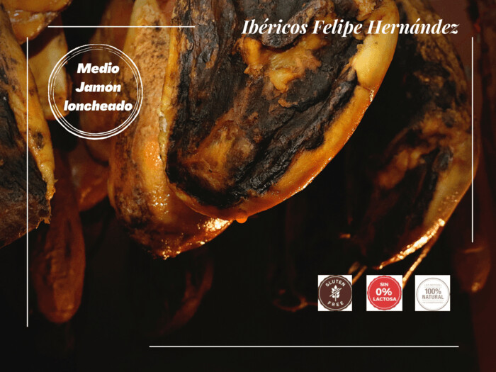 1/2 Jamón Bellota Ibérico 50% Raza Ibérica Loncheado