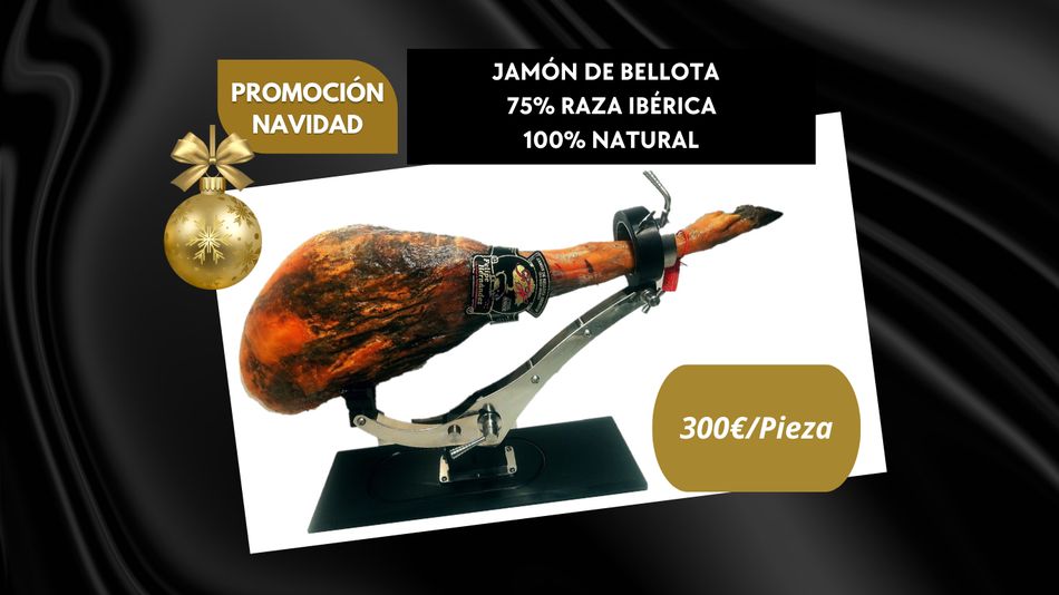 Jamón Bellota Ibérico 75% Raza Ibérica Jamón Bellota Ibérico 75% Raza Ibérica