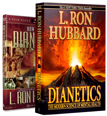 Dianetics Paperback &amp; How To Use Dianetics Film (SAVE £3)