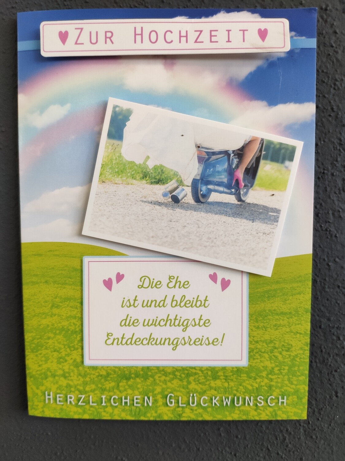 Grußkarte - Zur Hochzeit
