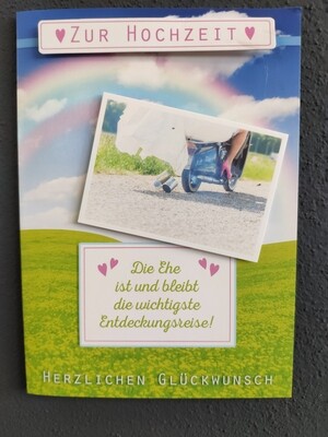 Grußkarte - Zur Hochzeit