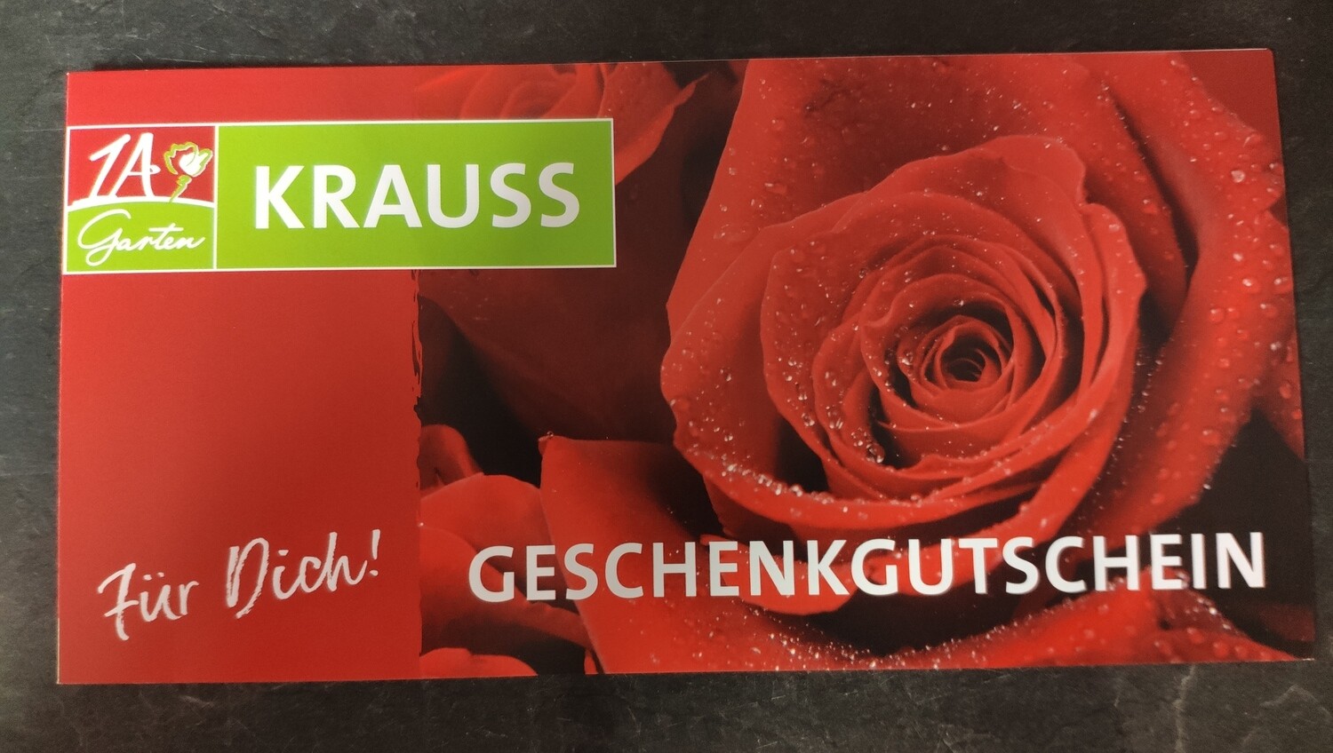 Gutschein Motiv &quot;Rose&quot;