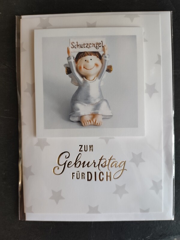 Grußkarte - Geburtstag - Schutzengel