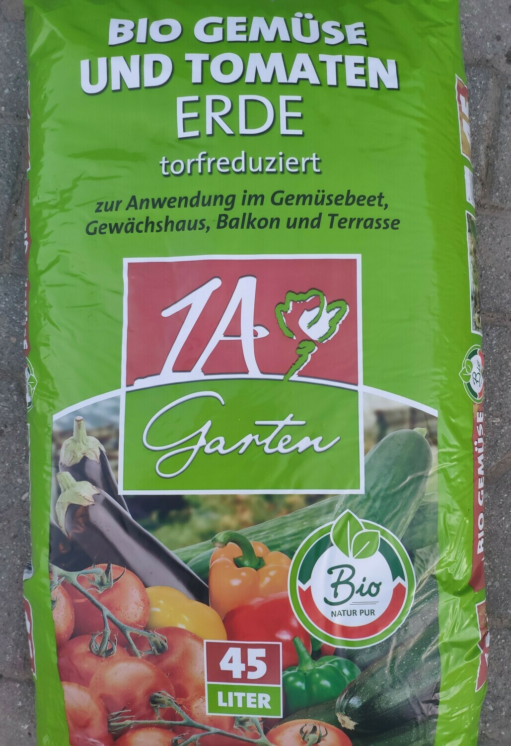 Bio- Gemüse- und Tomatenerde 45 Liter
