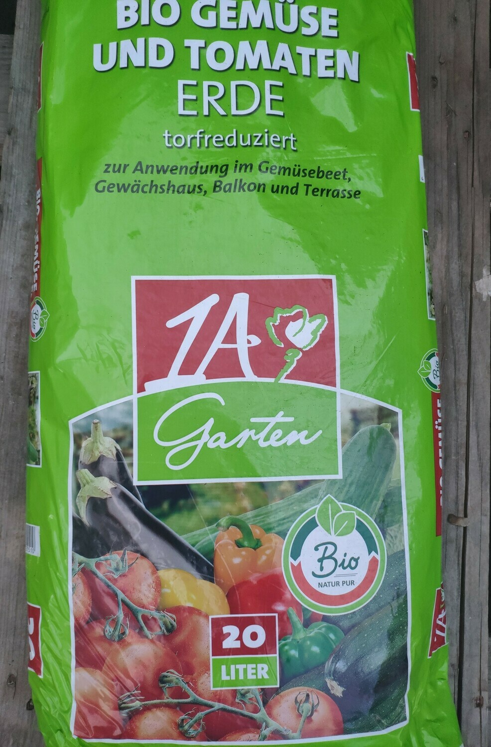 Bio- Gemüse- und Tomatenerde 20 Liter