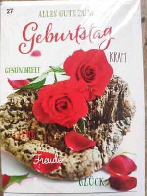 Grußkarte Geburtstag