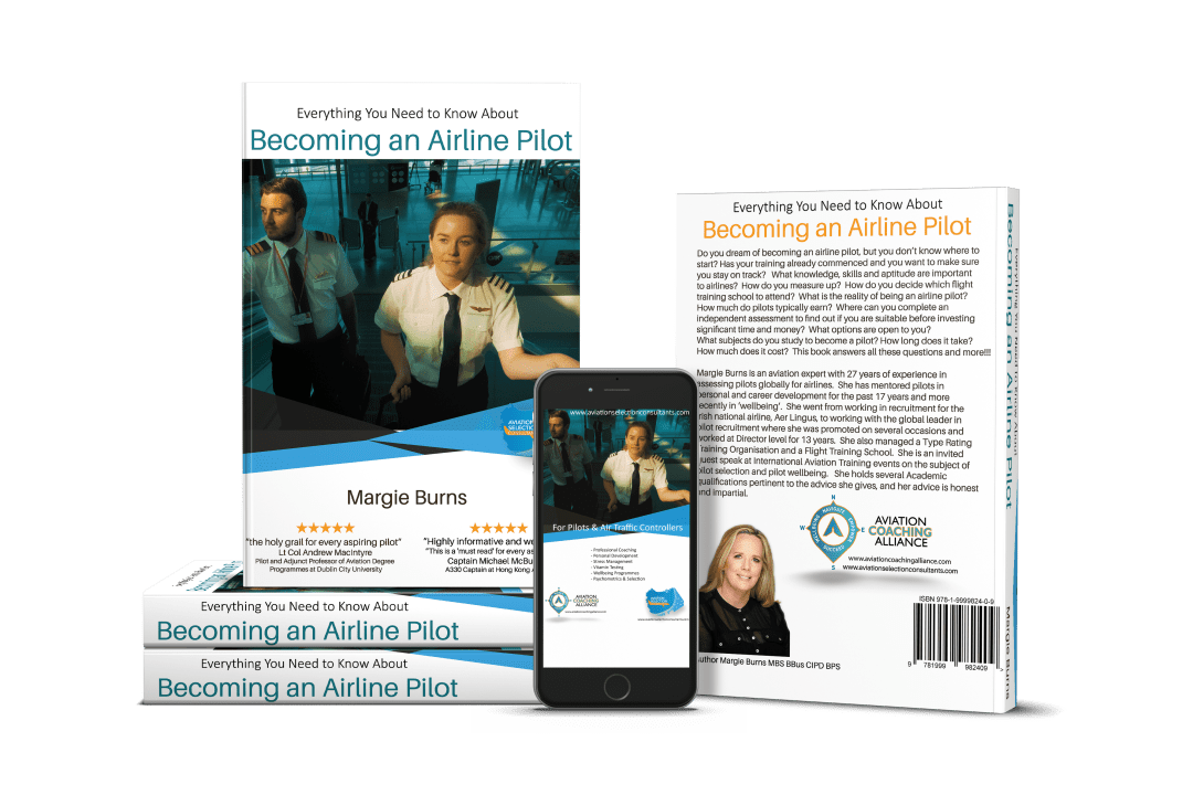 Guidebook for aspiring airline pilots, covering topics such as training schools, pilot requirements, and more