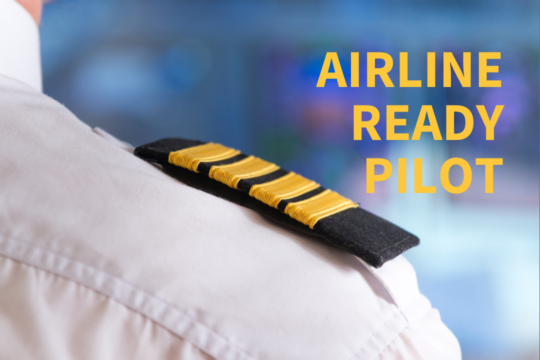 Airline pilot training workshop for two candidates with course notes, interview recording, competency workshop, and more