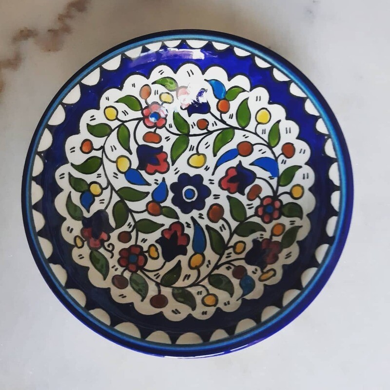 Salad/ soup deep round bowl 21 cm