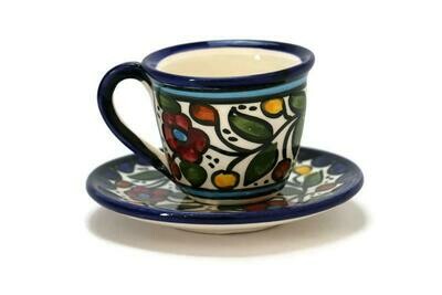 Turkish Coffee Cup with Saucer
