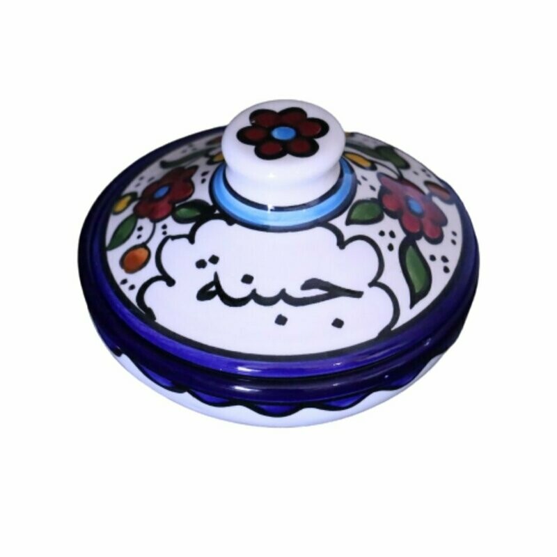 Ceramic Serving Bowl Hand Painted Ceramic Cheese جبنة