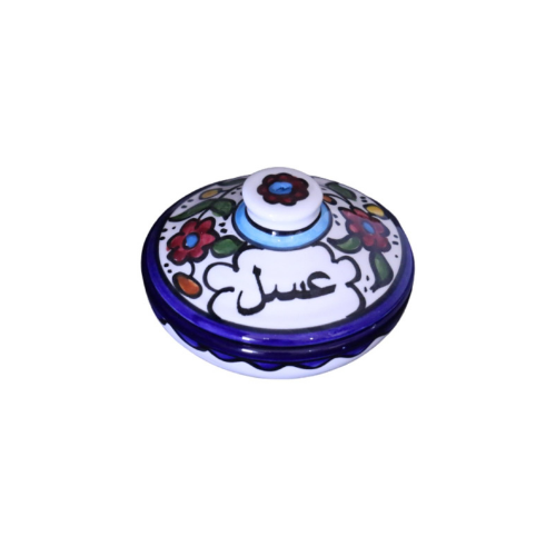 Ceramic Serving Bowl Hand Painted Ceramic Honey