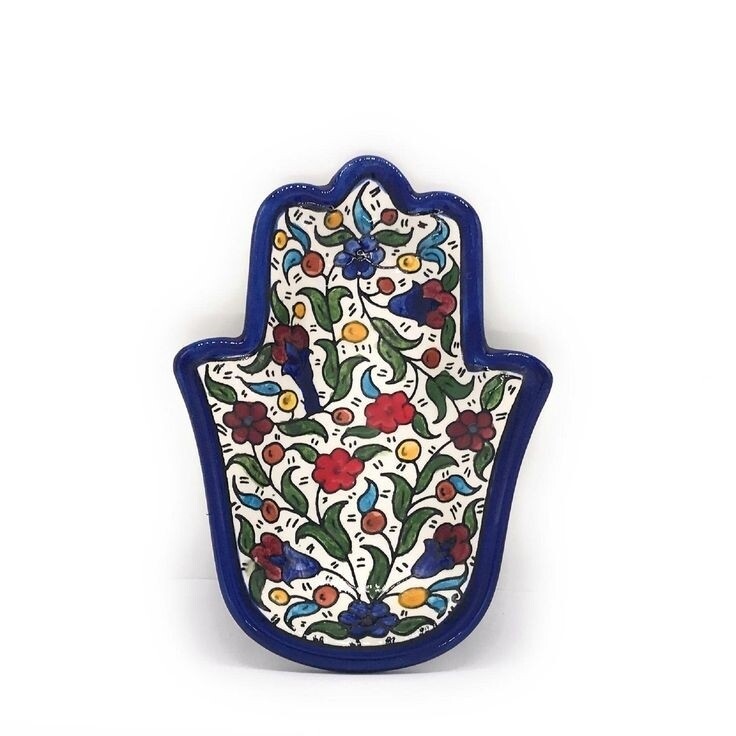 Fatima Hamsa Hand serving dish/trinket