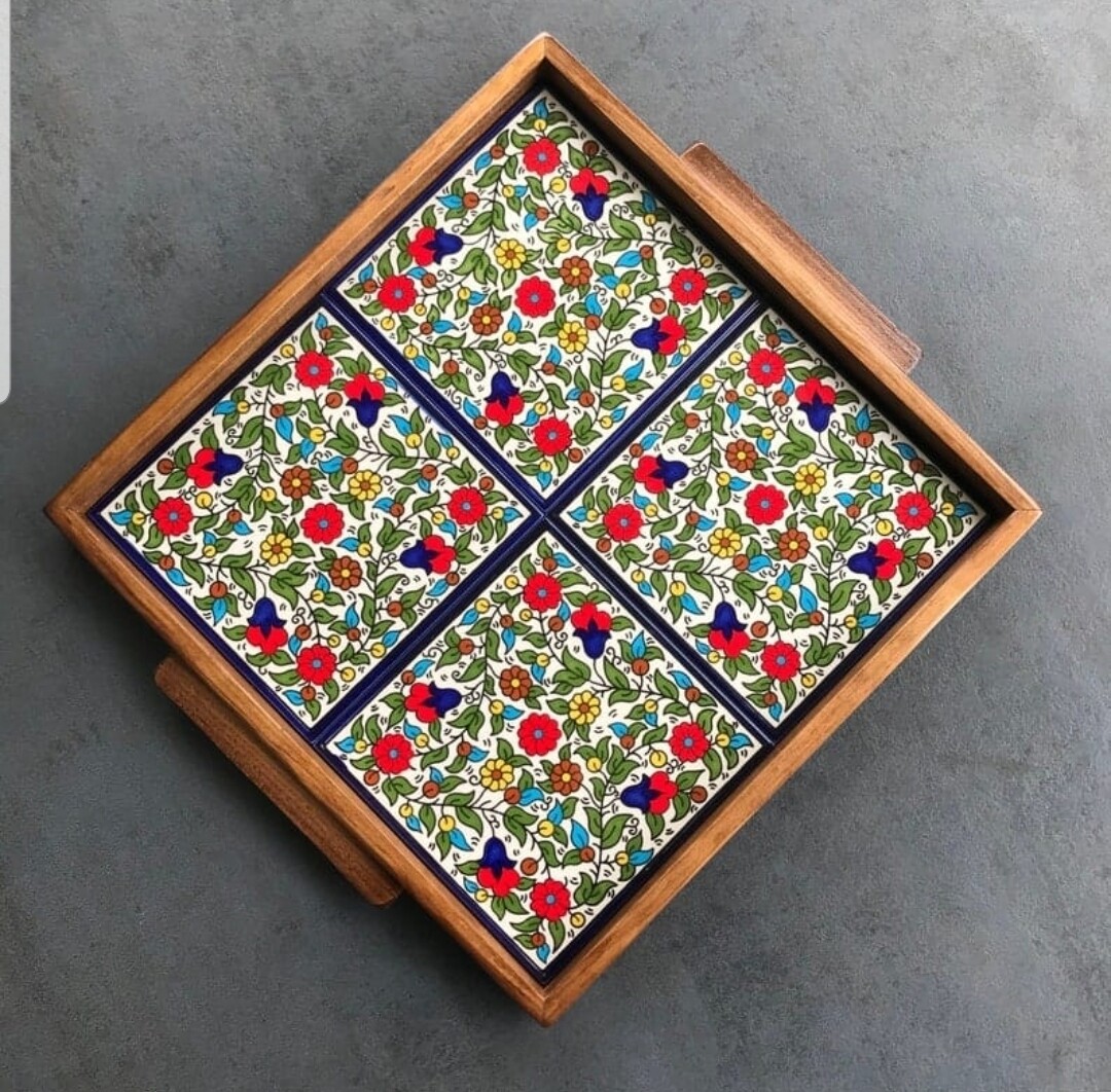 Handmade Square Tray 