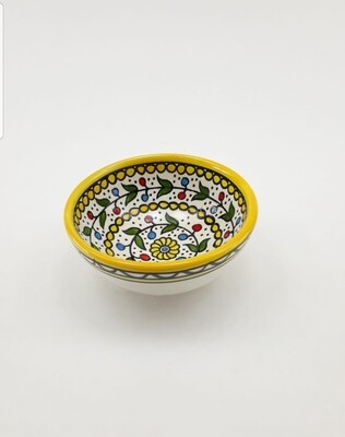 Yellow deep bowl 12 cm